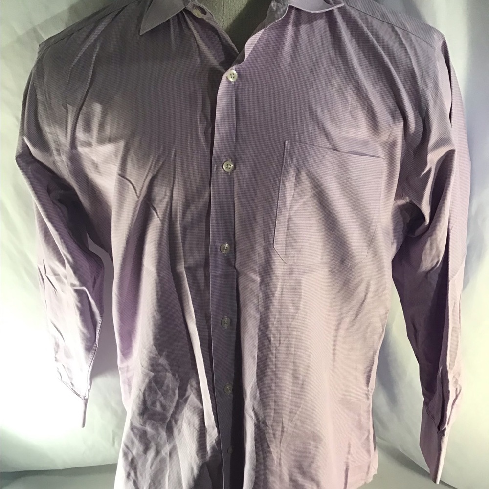 Robert Talbott Men Long Sleeve Shirt Size 16/33R